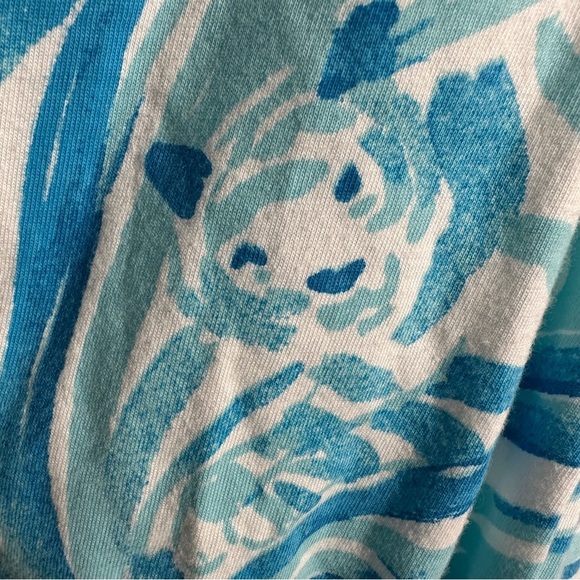 Lilly Pulitzer Windward dress in Sea Ruffles, size M, cotton, spring, summer - Picture 7 of 15